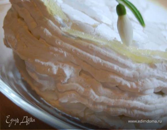 Десерт "Подснежник для Симы" Десерт "Подснежник для Симы"