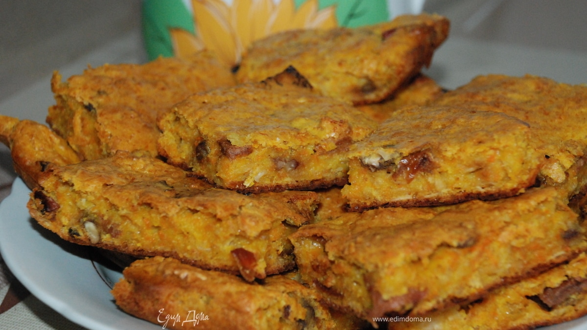 Тыквенно-овсяный пирог