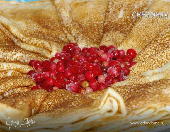 Самые нежные творожные блинчики на йогурте