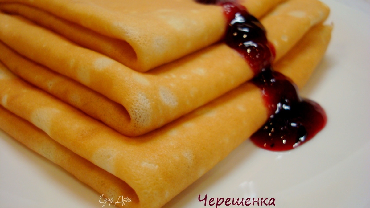 Блинчики простые, всегда удачные! С начинкой и без…