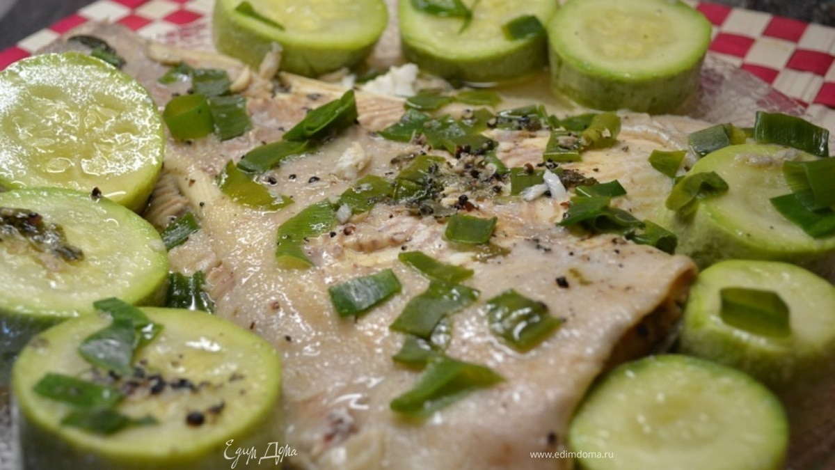 Отварная камбала