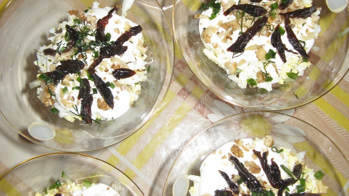 Салат любовница