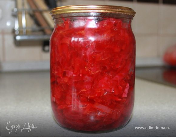 Рецепт заправки для борща с капустой Рецепт заправки для борща с капустой