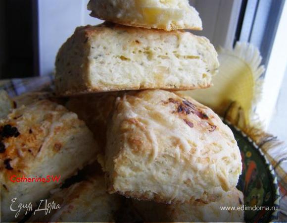 Сконы с тимьяном и сыром