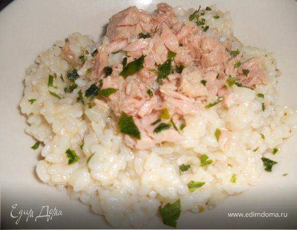 Ризотто с тунцом