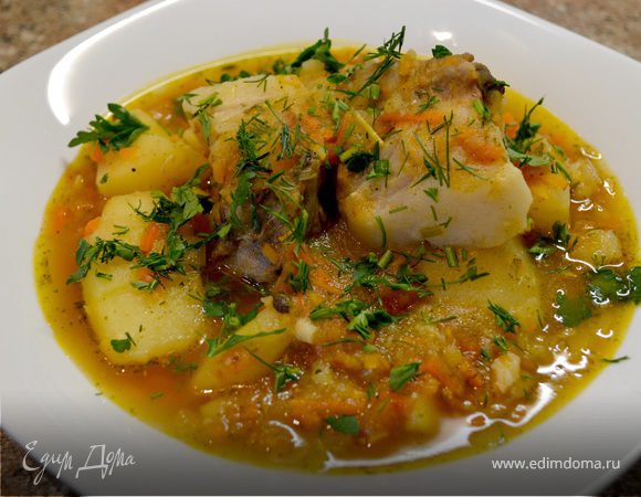 Картошка со свиными ребрами