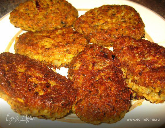 Котлеты из гречи.