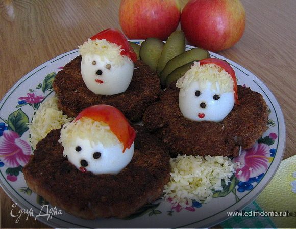 Котлета "Красная шапочка". Котлета "Красная шапочка".