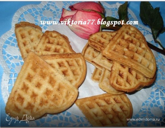 Ореховые вафли