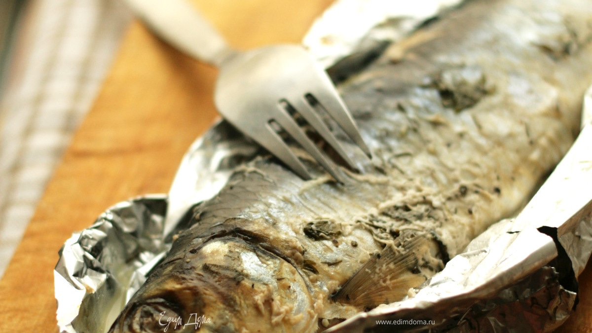 Запеченная селедка