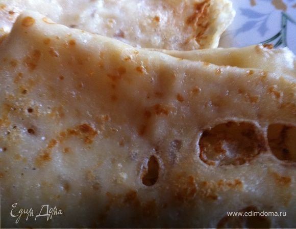 Золотистые блины