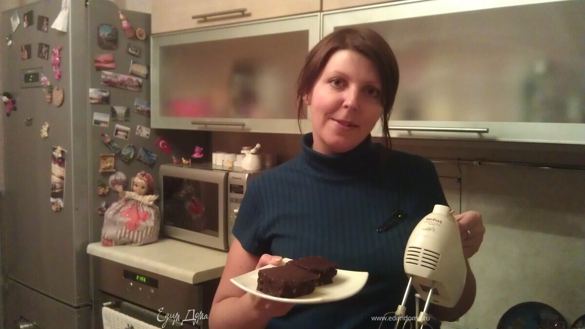 Брауниз с творожным сыром