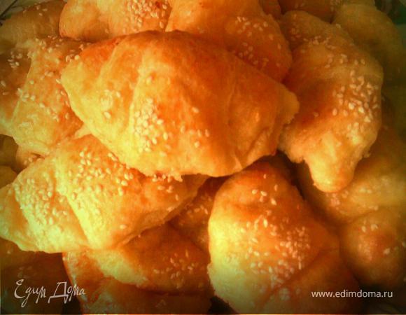 Очень сырные булочки-рулетики