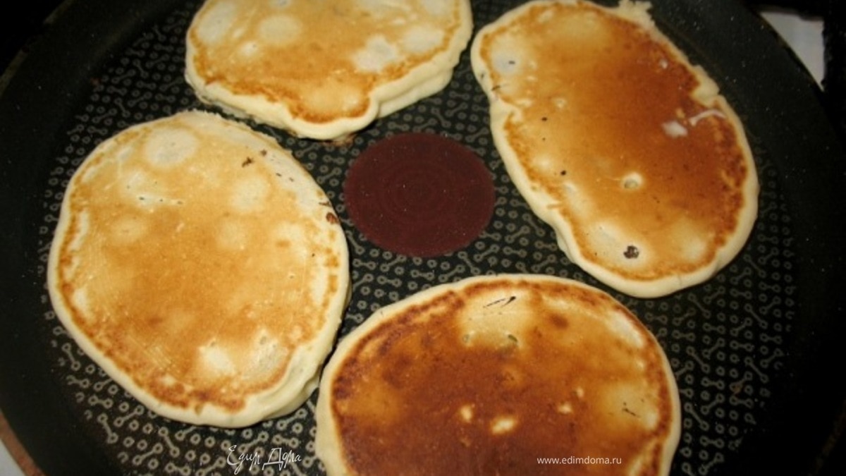 Оладушки с тыквенными семечками