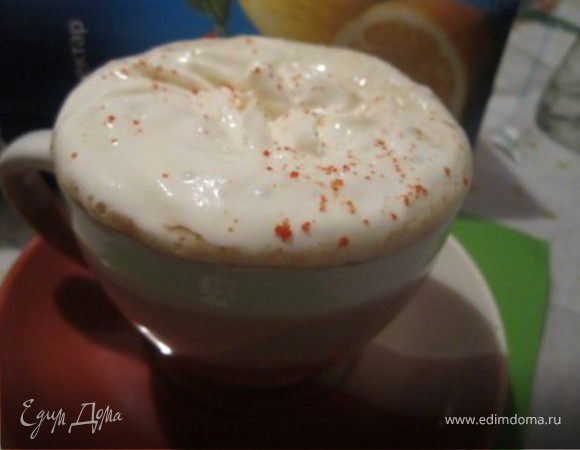 Кофе с "горячей шапочкой" Кофе с "горячей шапочкой"