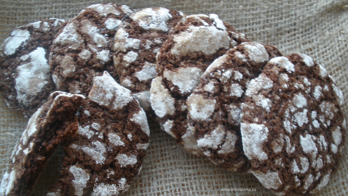 Печенье "Шоколадные трещины"