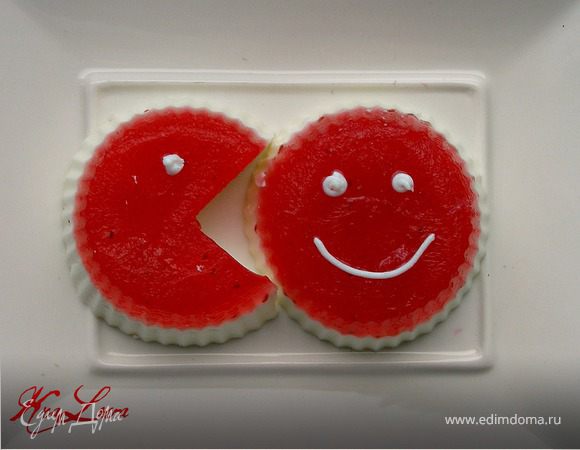 Ягодно-сливочный десерт "Съешь меня!"