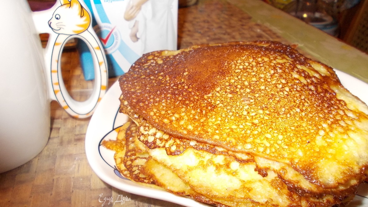 Блинчики кукурузные,вкусные :)