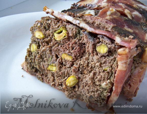 Французский печеночный террин Французский печеночный террин