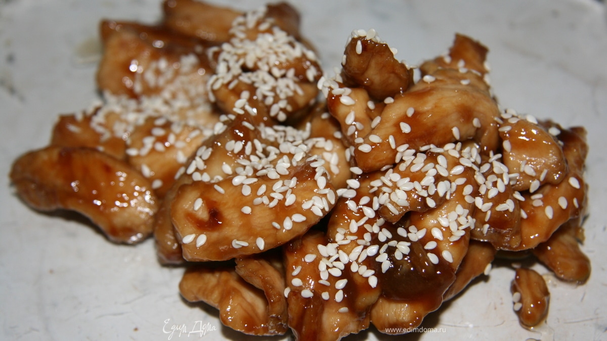 Курица в соусе терияки