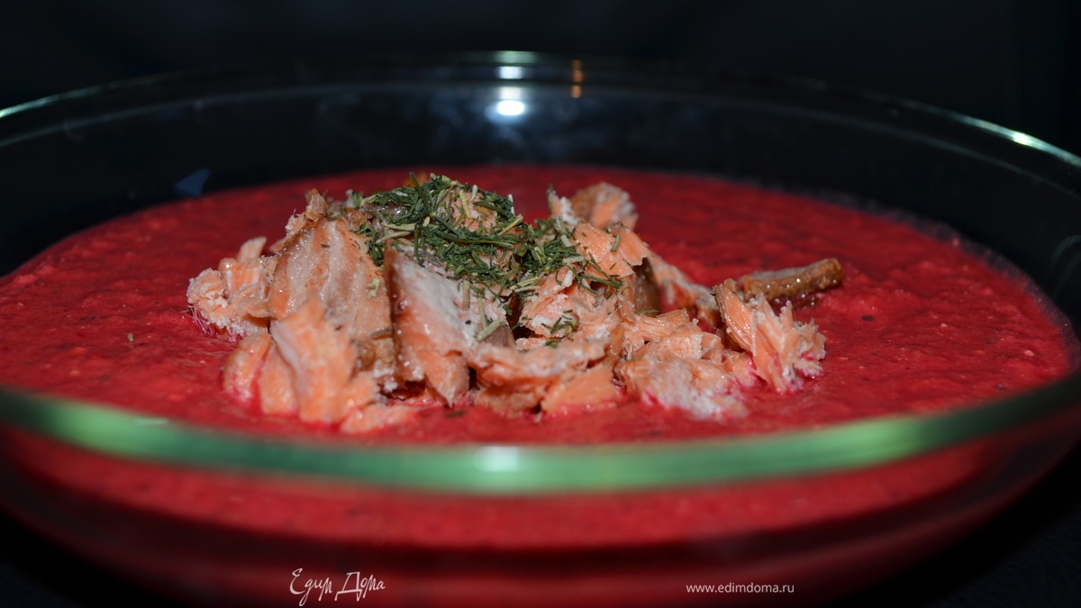 Тыквенно-свекольный суп-пюре