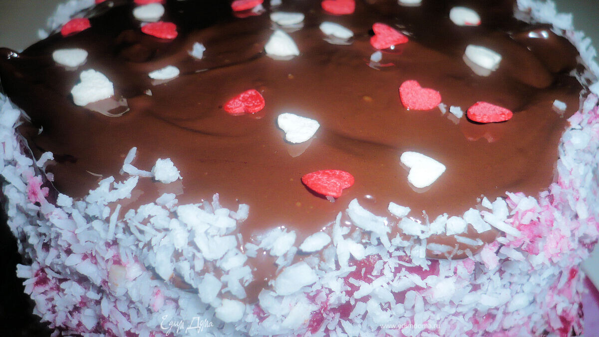 Торт "Клюковка"