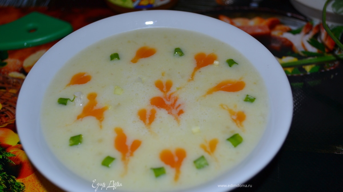 Молочно-овощной супчик