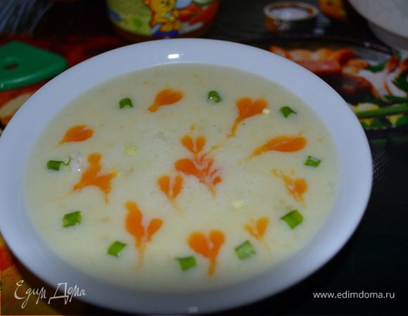 Молочно-овощной супчик