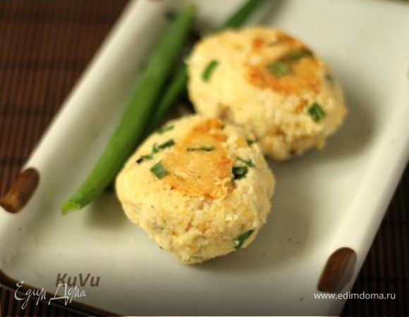 Рыбные котлеты с нутом