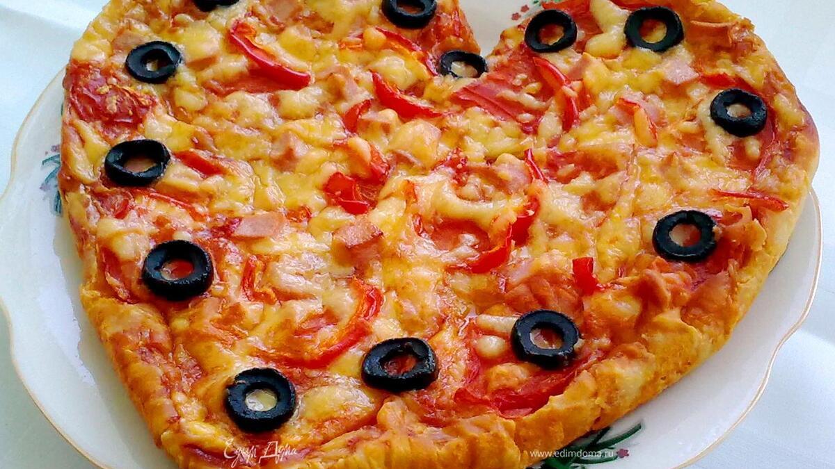 Домашняя пицца на кефире