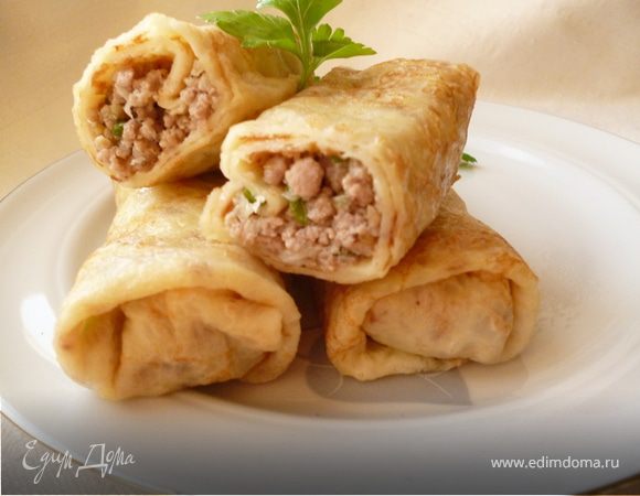 Блинчики с мясом для друзей,команды ЕД и всех участников сайта