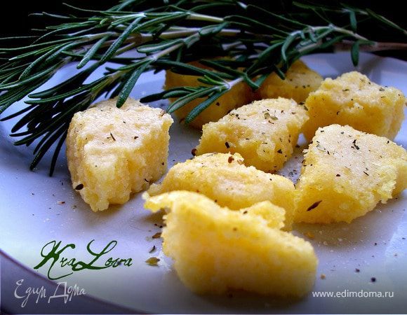 Жареная полента - Polenta Fritta