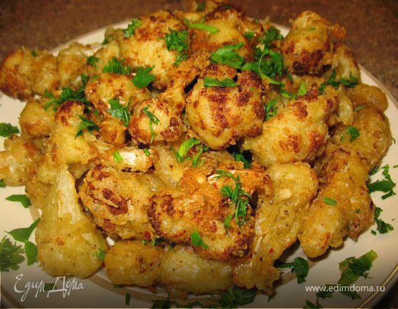 Цветная капуста в кляре