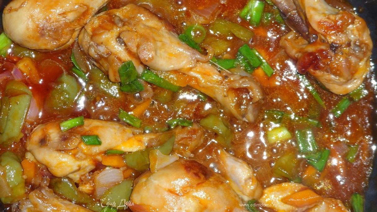 Кисло-сладкая курица