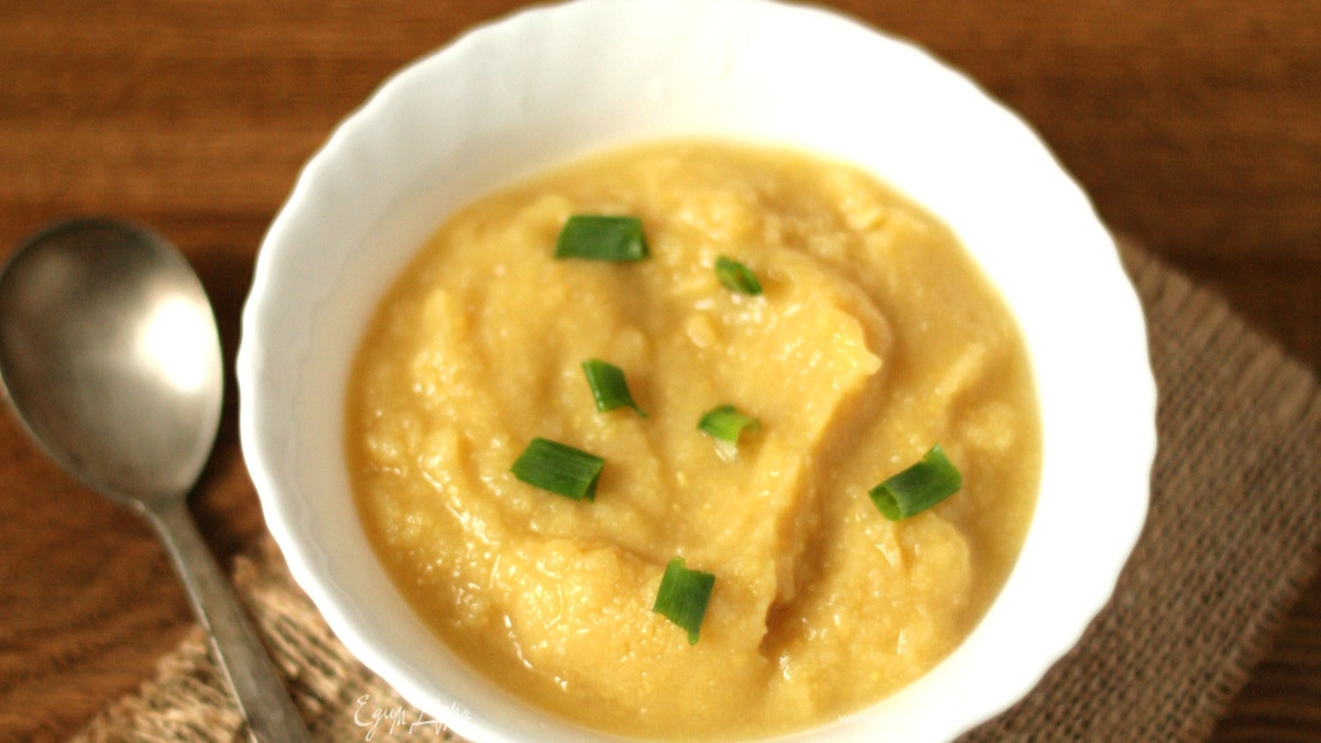 Суп-пюре с нутом и капустой