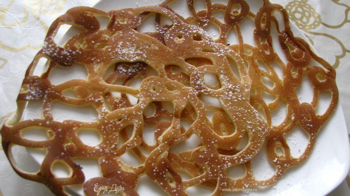 Украинские кружевные блинчики (мереживні млинці)