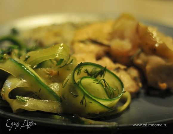 "Антигрипинная" курочка и салат от "голого повара" "Антигрипинная" курочка и салат от "голого повара"