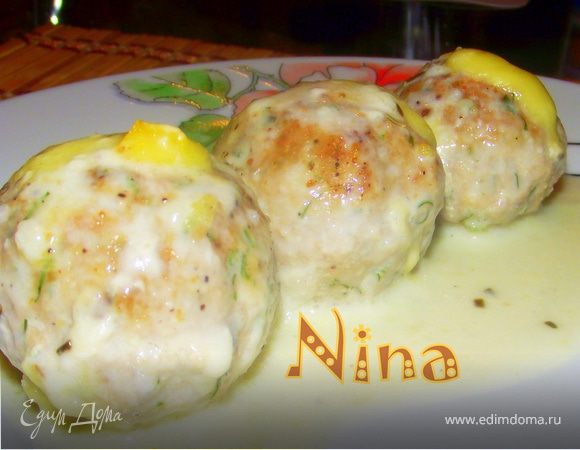 Рыбные котлеты с сюрпризом в духовке Рыбные котлеты с сюрпризом в духовке