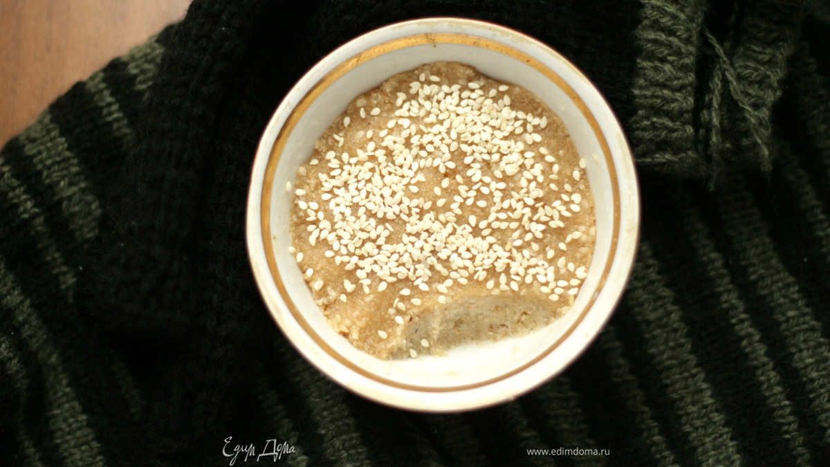 Кунжутно-ореховая халва