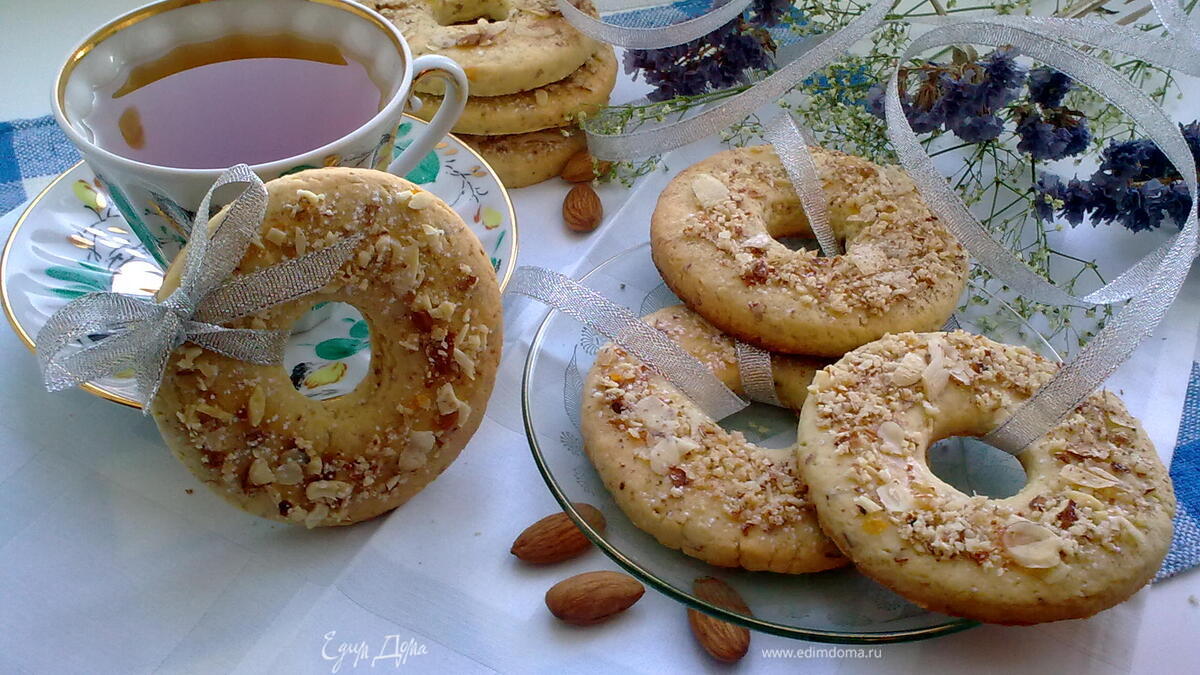 Миндально - кокосовые колечки