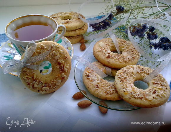 Миндально - кокосовые колечки Миндально - кокосовые колечки