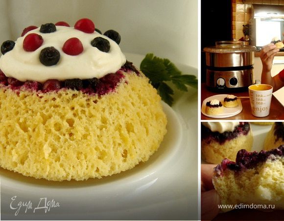 Ягодные бисквиты Ягодные бисквиты