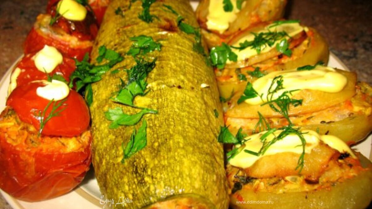 Фаршированные овощи