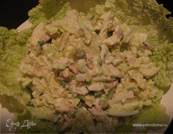 Салат с тунцом