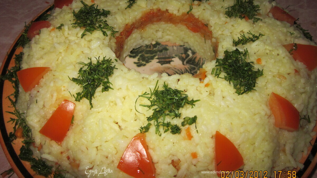 Ризотто фаршированный...Постные дни