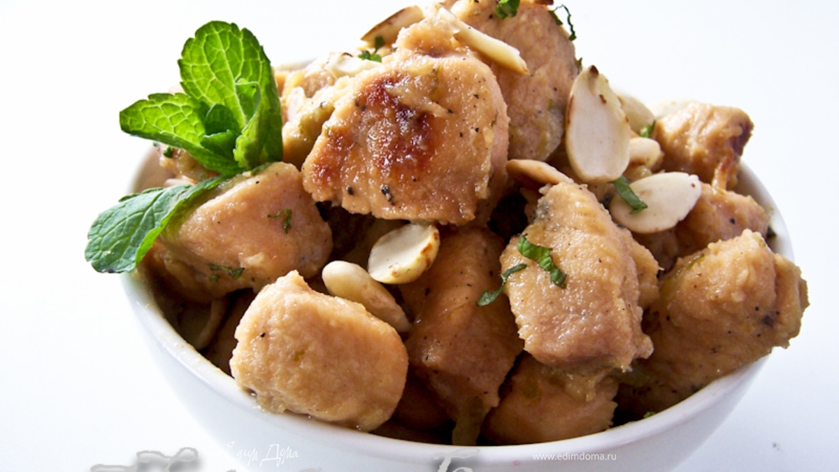 Куриное филе в медово-лаймовом маринаде