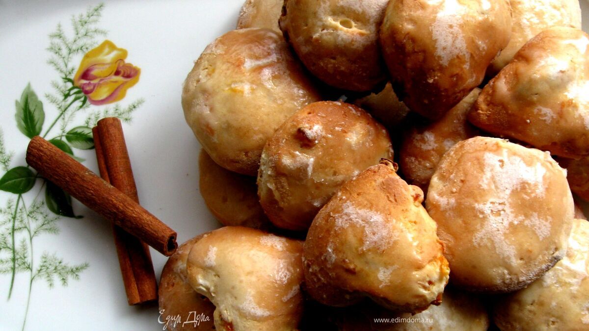 Пряники с курагой (без яиц)