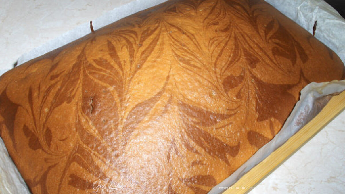 Пирог "Зебра" от Ирины Браим