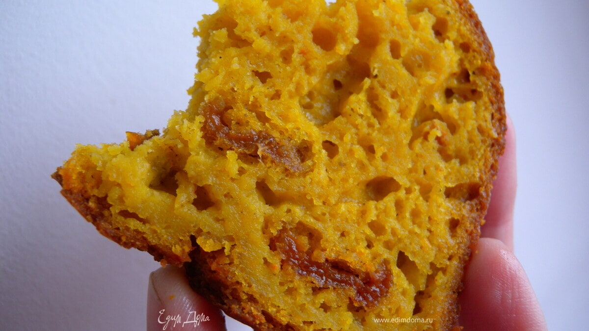 Тыквенный кекс с абрикосом