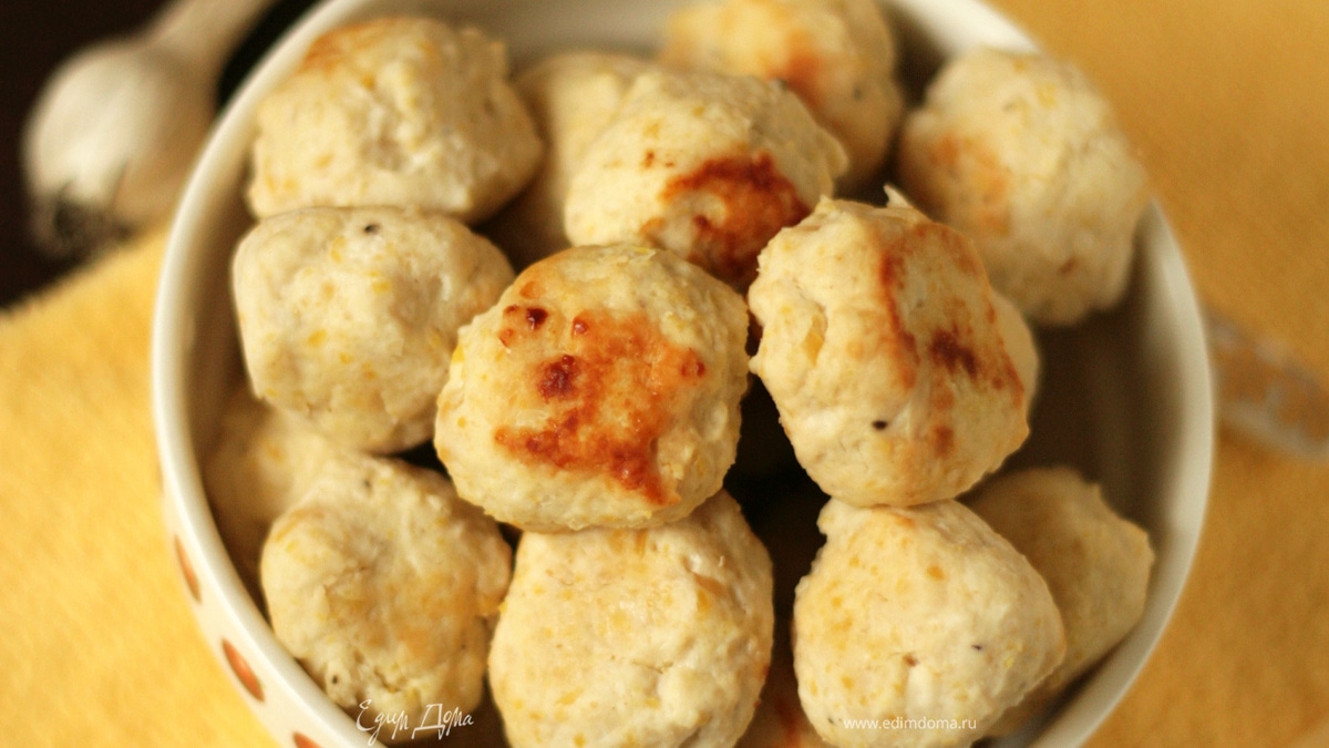 Куриные тефтели в мультиварке